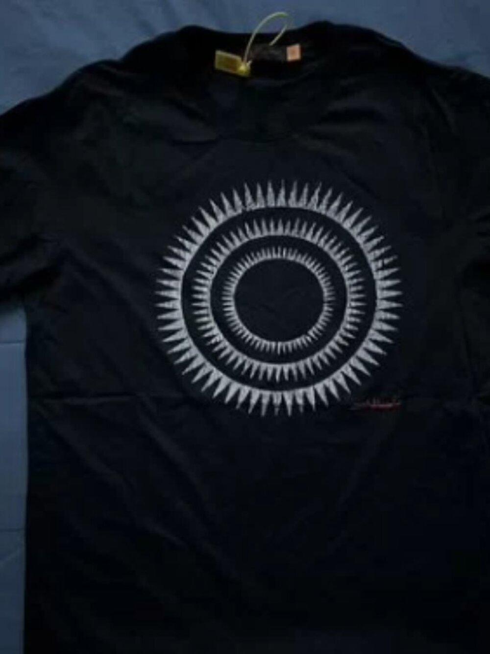 Black Sunburst Graphic T-Shirt